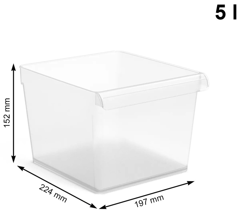Rotho Organizér do lednice (vestavěné) LOFT FRIDGE - 22x20x15cm