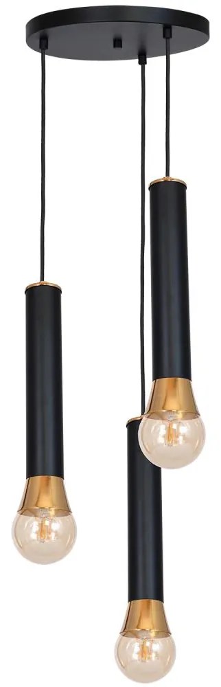 Luster na lanku LUNAE 3xE27/60W/230V