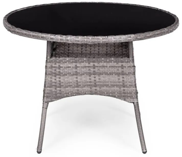 ZÁHRADNÝ SET ODILE 4 x KRESLO + OKRÚHLY STÔL