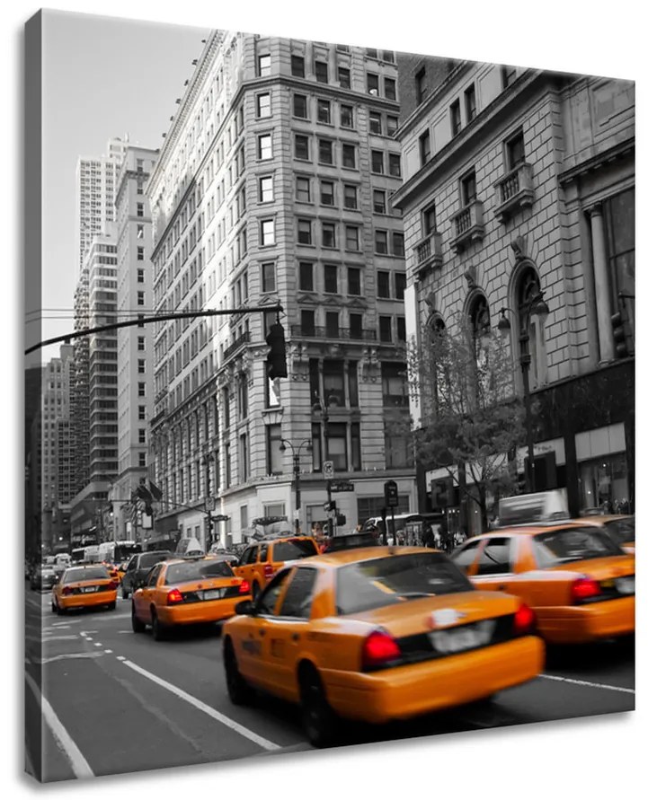 Gario Obraz na plátne Manhattan Taxi Rozmery: 20 x 30 cm