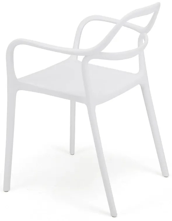 Súprava 2 bielych jedálenských stoličiek Bonami Selection Dali Chaur