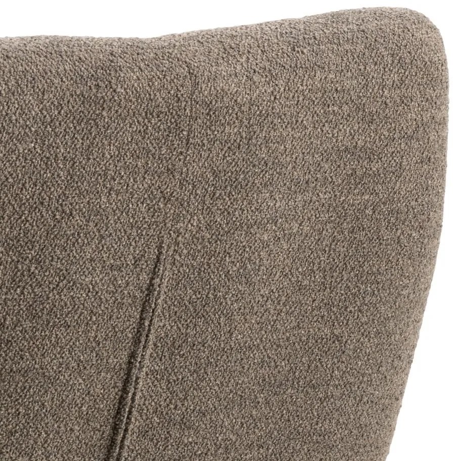 Otočné relaxační křeslo Paris taupe hnědé