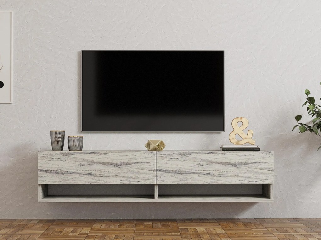 TV stolík/skrinka Agro (mramor frézia). Akcia -19%. Vlastná spoľahlivá doprava až k Vám domov. 1101370