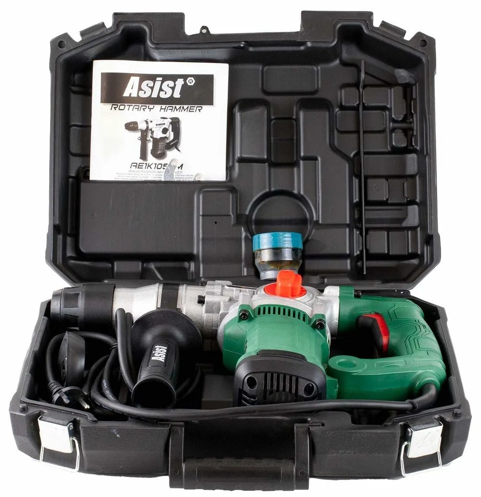 Asist AE1K105DM pneumatické vŕtacie kladivo, 1050 W