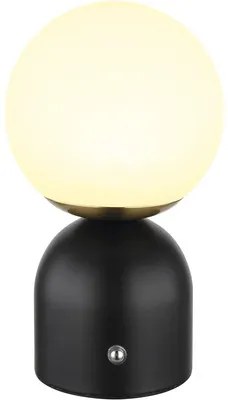 LED stolová lampa Globo 21006S Julsy 2,5W 189lm 2700-6500K čierna/mosadz