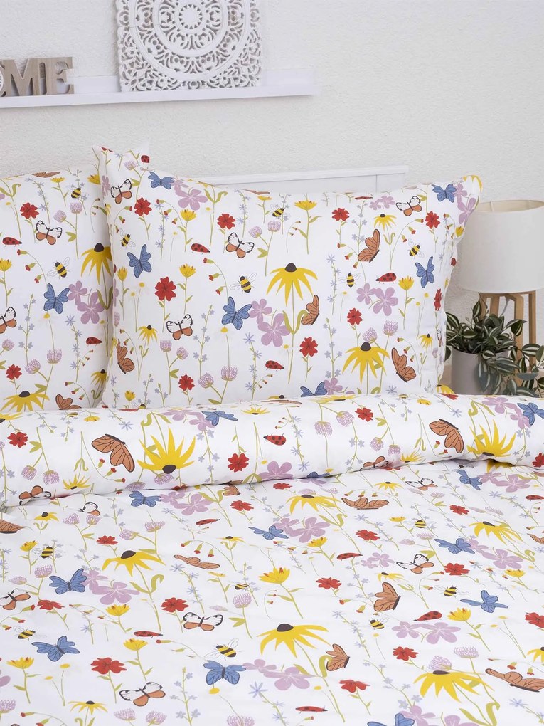 Bavlnené obliečky Renforcé – Motýliky