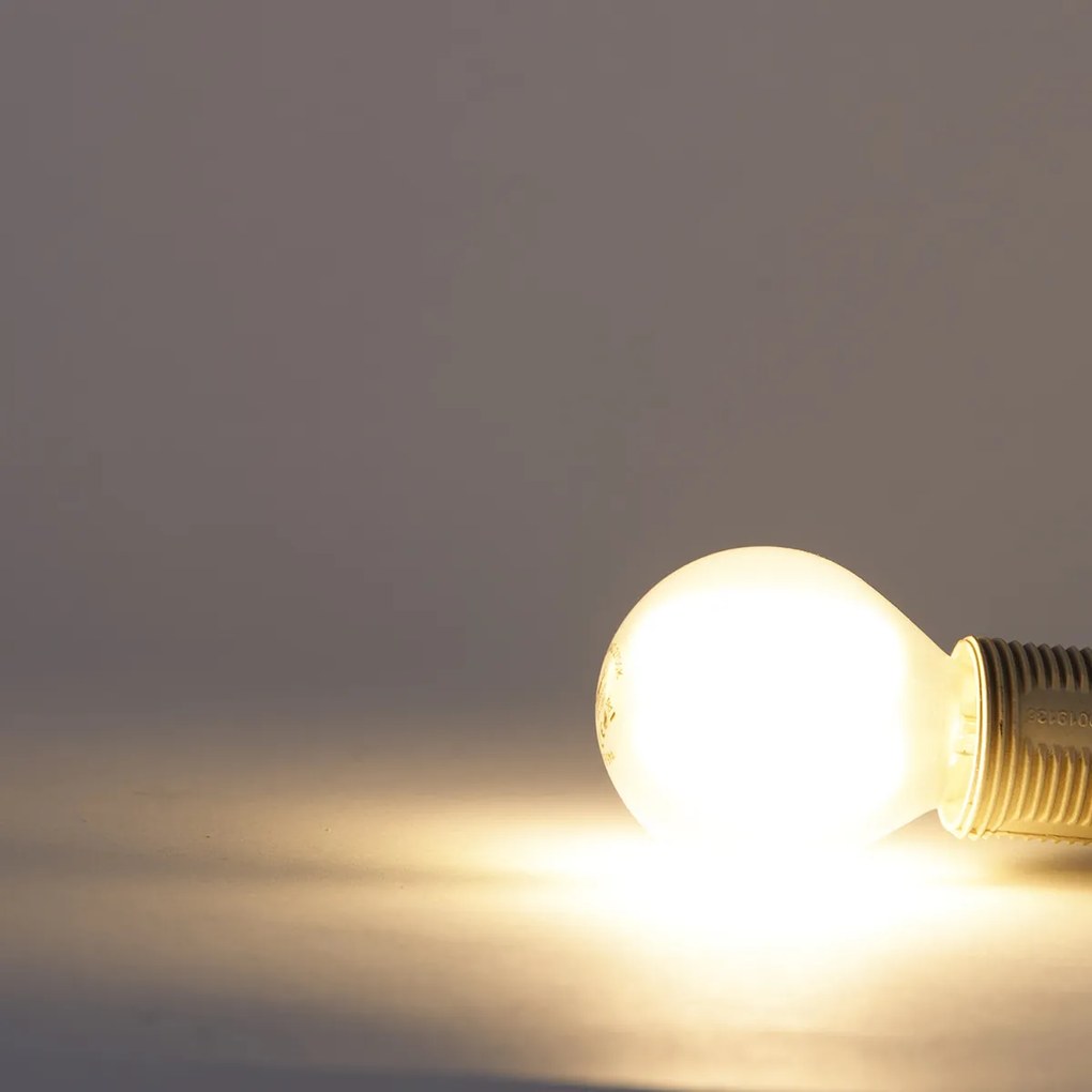 Sada 4 LED žiaroviek E14 P45 matná 3,5W 360lm 2700K