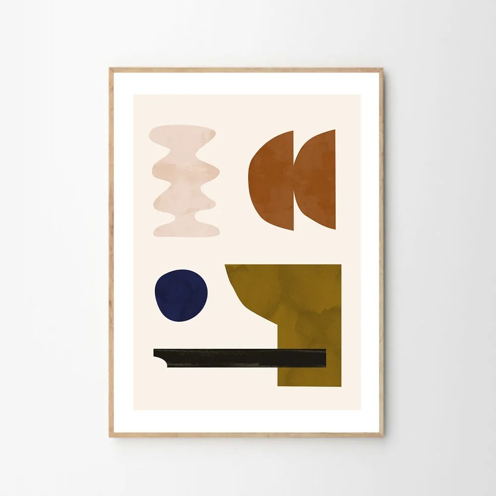 Moikka Plagát Shapescape 09 by Jan Skacelik 30x40