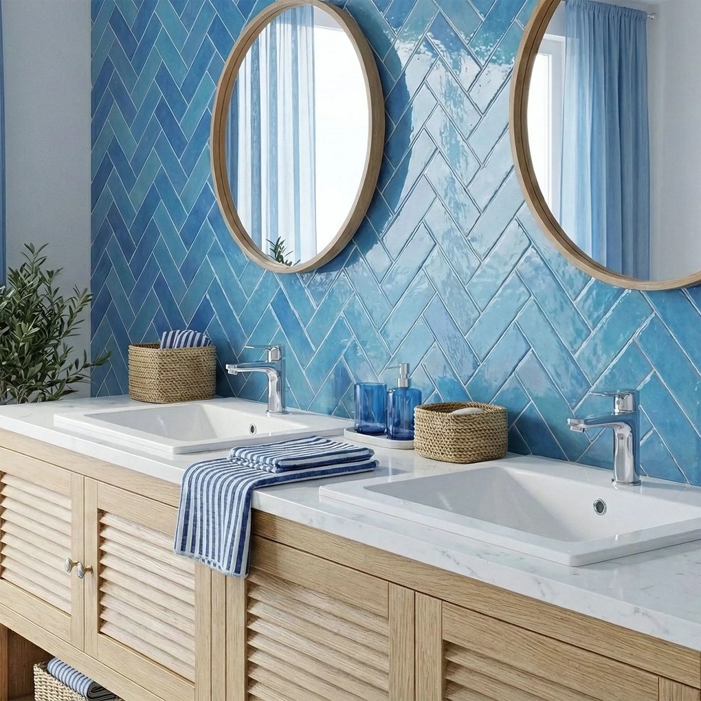 Rea Dafne 75 umývadlo, 76 x 47 cm, biela, REA-U0040