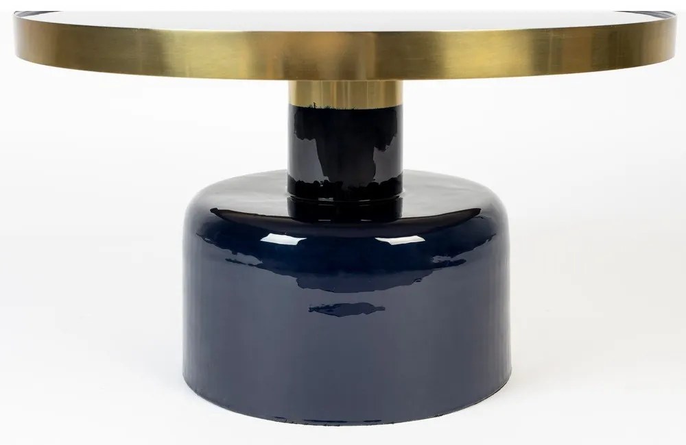 Kovový okrúhly odkladací stolík ø 60 cm Glam – Zuiver