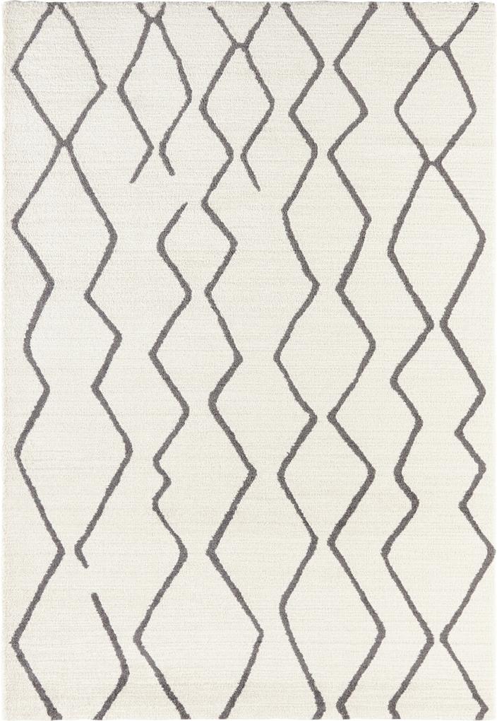 ELLE Decor koberce Kusový koberec Glow 103657 Cream/Grey z kolekce Elle - 80x150 cm