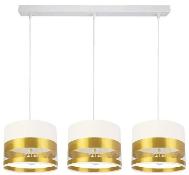 Luster na lanku MILO 3xE27/60W/230V zlatá