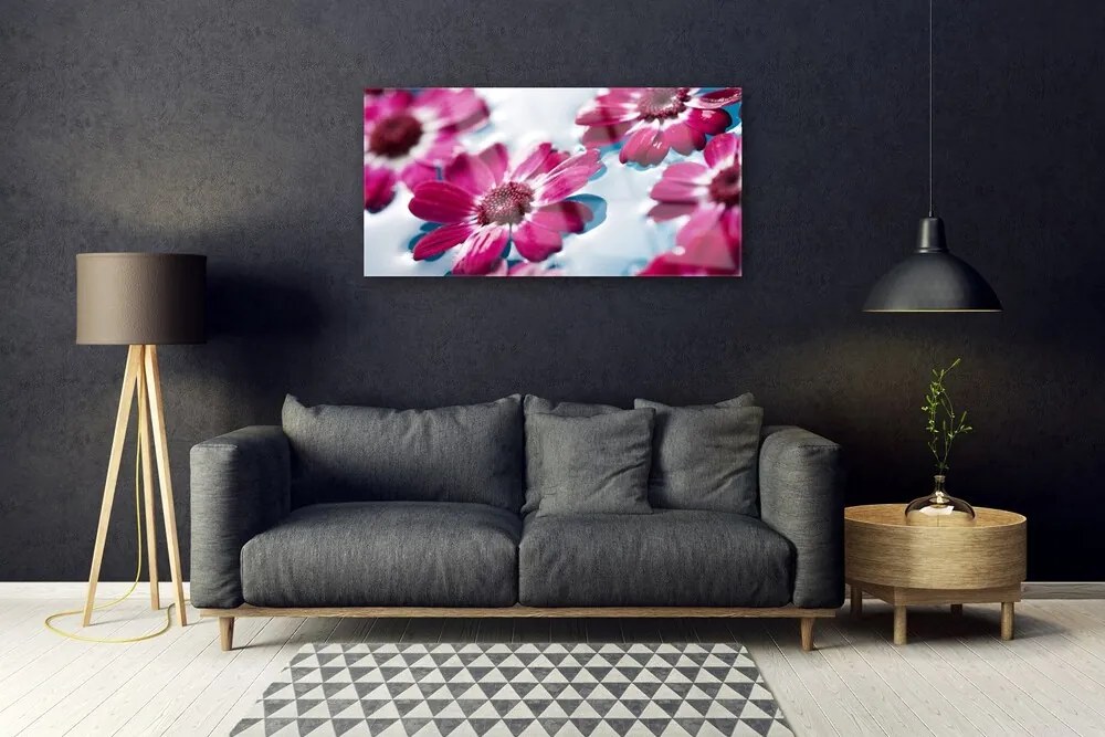 Obraz plexi Kvety na vode príroda 100x50 cm