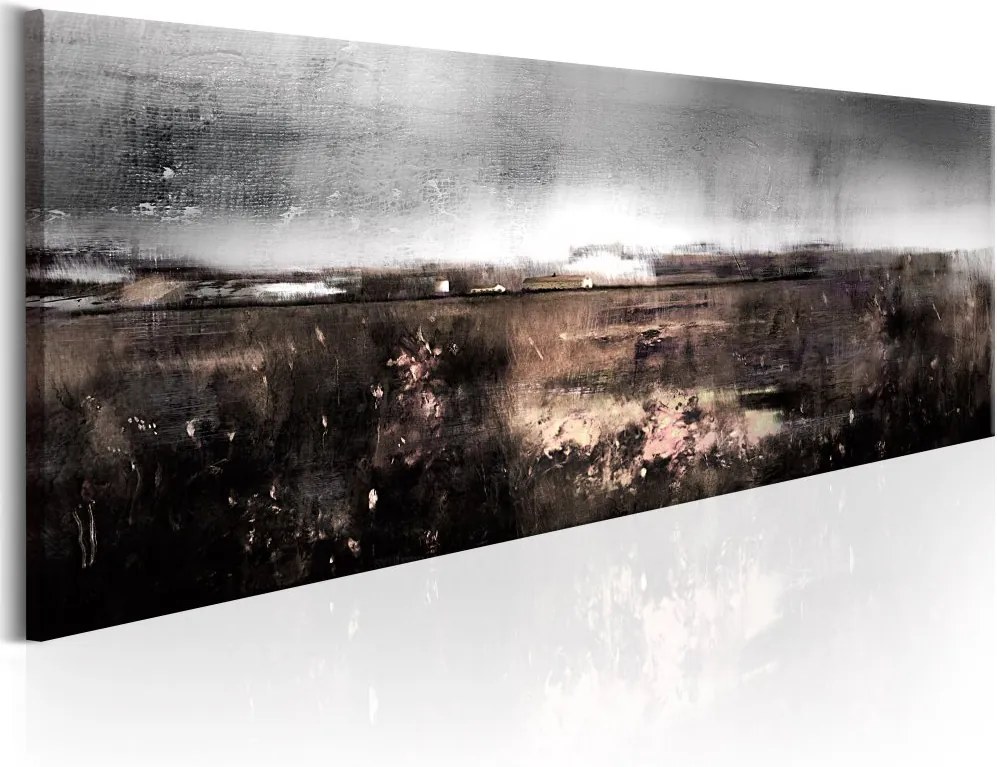 Obraz na plátne Bimago - Winter Meadow 150x50 cm
