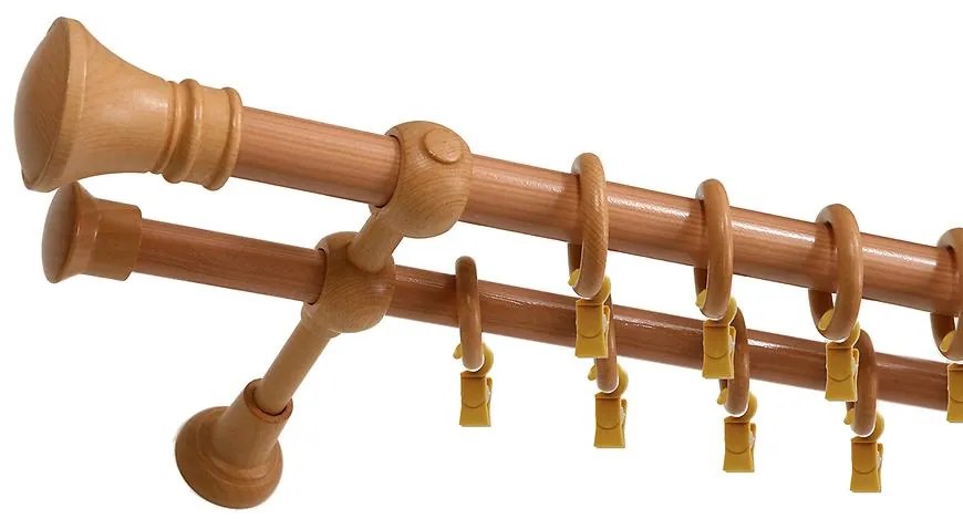 Garniža helios fi25 II 240cm buk