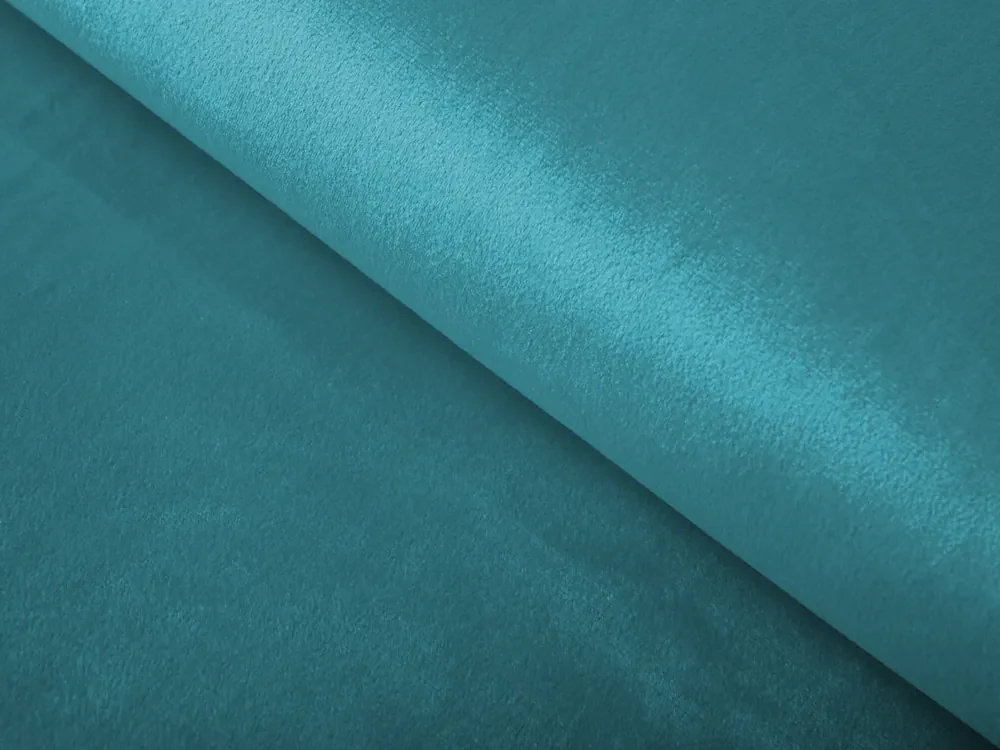 Biante Zamatový záves Velvet Prémium SVP-035 Tyrkysovo modrý - šírka 135 cm 135x220 cm