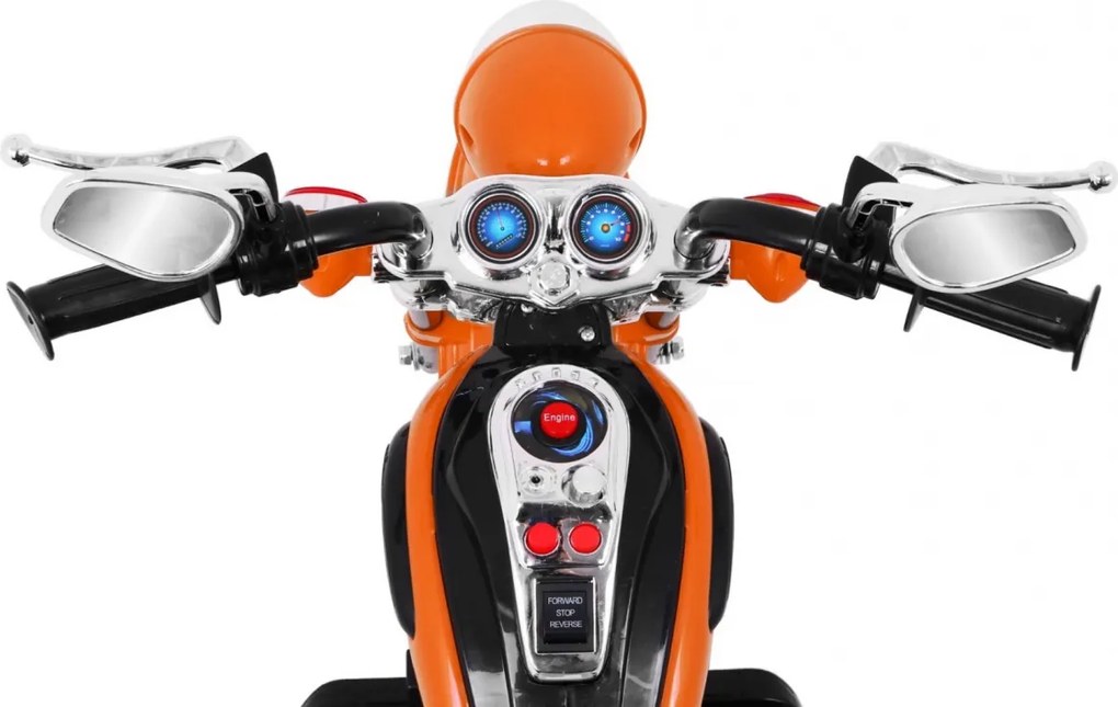 Ramiz Motorka Chopper NightBike oranžová