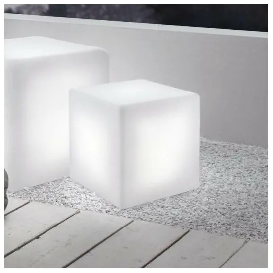 Eglo 31053 - LED RGBW Stmievateľná vonkajšia lampa 1xE27/9W/230V 30 cm IP65