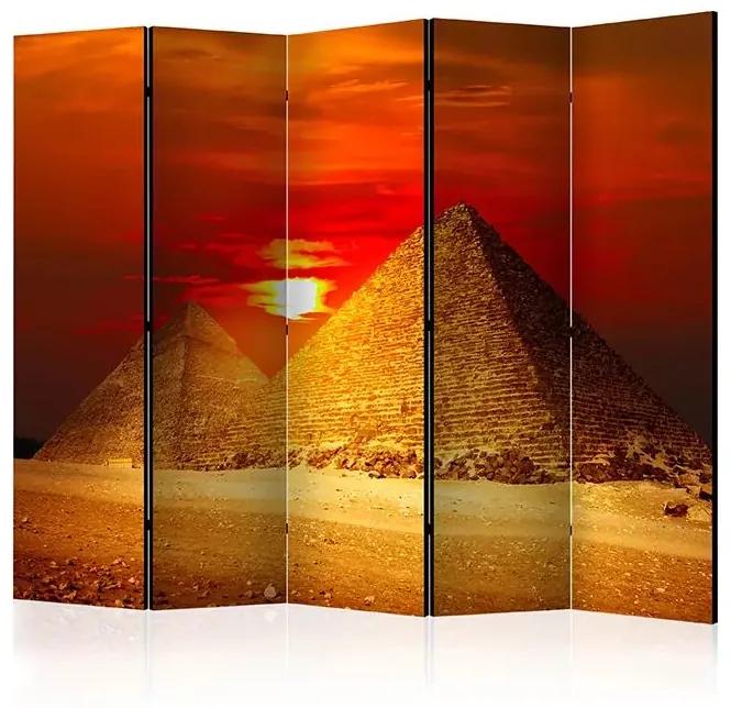 Paraván - The Giza Necropolis - sunset II [Room Dividers]