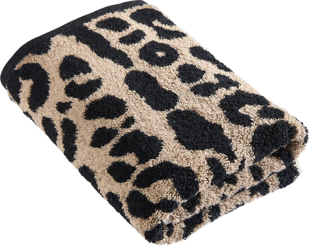 XXXLutz UTERÁK NA RUKY, 50/100 cm, čierna, béžová Dieter Knoll - Kúpeľňový textil - 004876004302
