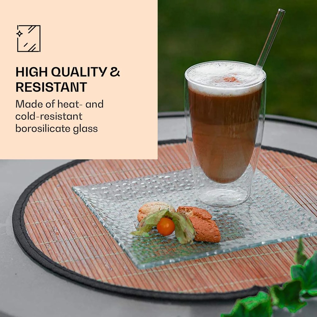 Feelino DUOS, dvojstenný pohár, 400 ml, vrátane lyžičky