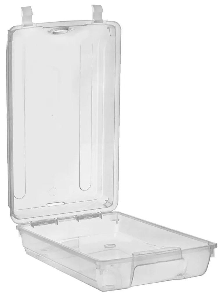 2. akosť - Box na topánky, uzamykateľný, určený na pánske topánky, HOLE 37x29x13cm