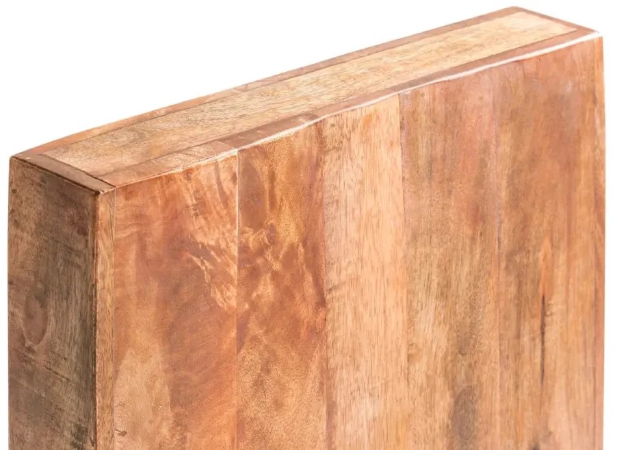 furniture-nabytek.cz - Masivní jídelní židle z mangového dřeva, lakovaná, hnědá