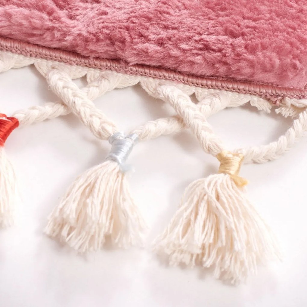 Kúpeľňový koberec AMANDA II 100x150 cm červený