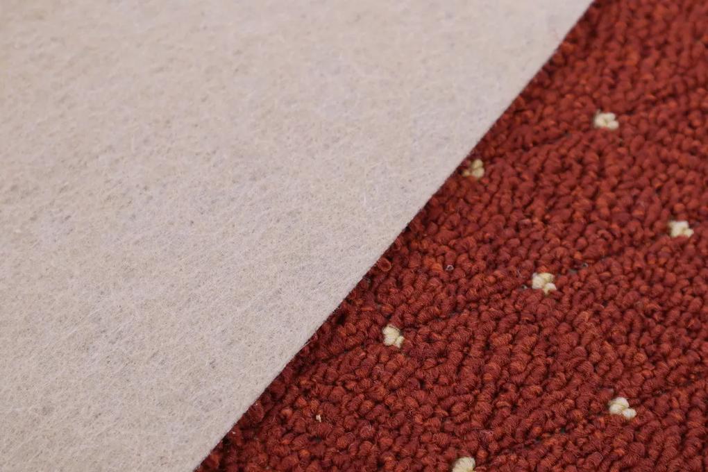 Condor Carpets Metrážny koberec Udinese terra - neúčtujeme odrezky z role! - S obšitím cm