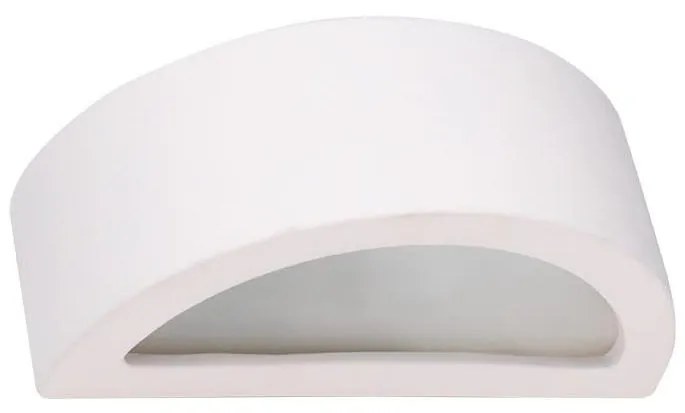 Sollux SL.1459 - Nástenné svietidlo ATENA 1xE27/15W/230V 30 cm biela