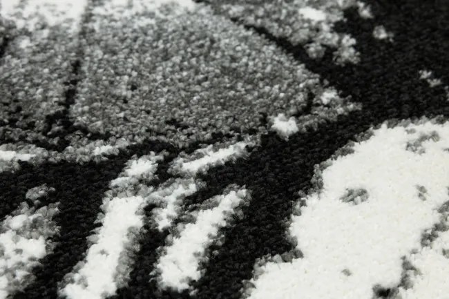 Koberec Lima 9365A biely / čierny