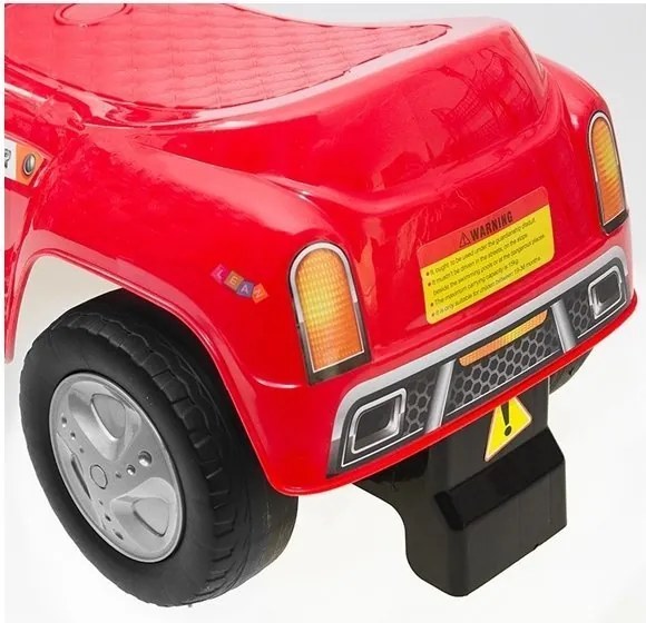 LEAN CARS Detské autíčko Rider Sport Red