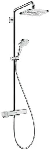 Hansgrohe Croma sprchový systém e na stenu s termostatickou batériou chróm 27660000