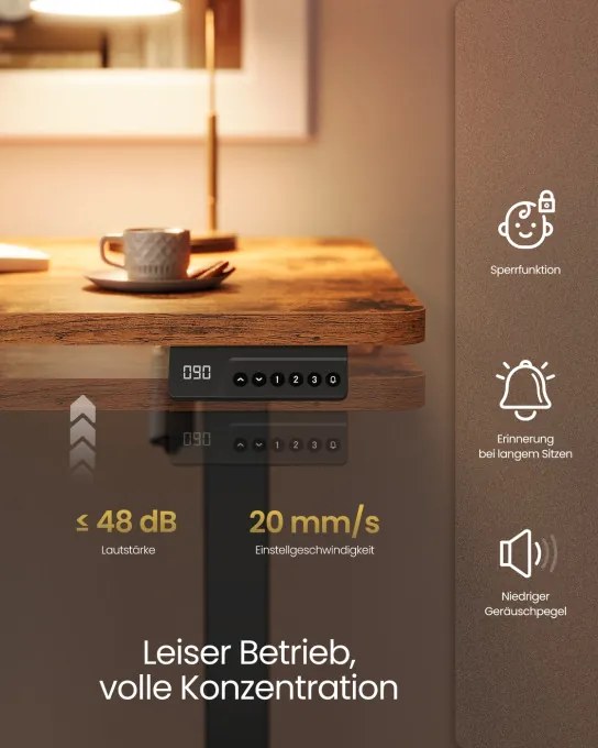 Elektrický pracovný stôl LSD312KD03