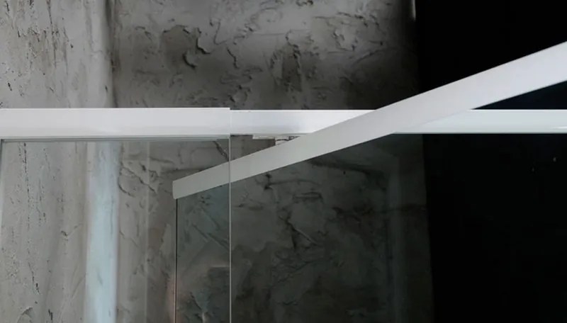 Aqualine Aqualine, AMICO sprchové dvere výklopné 740-820x1850mm, číre sklo, G70