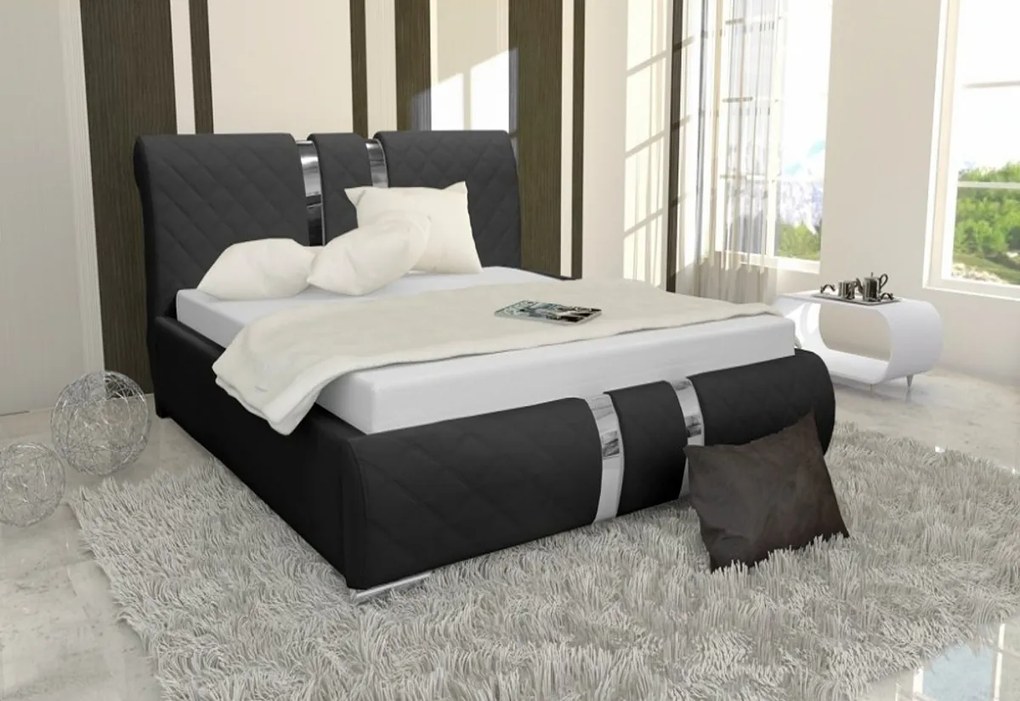 Čalúnená posteľ NIKO, 180x200, madryt 1100