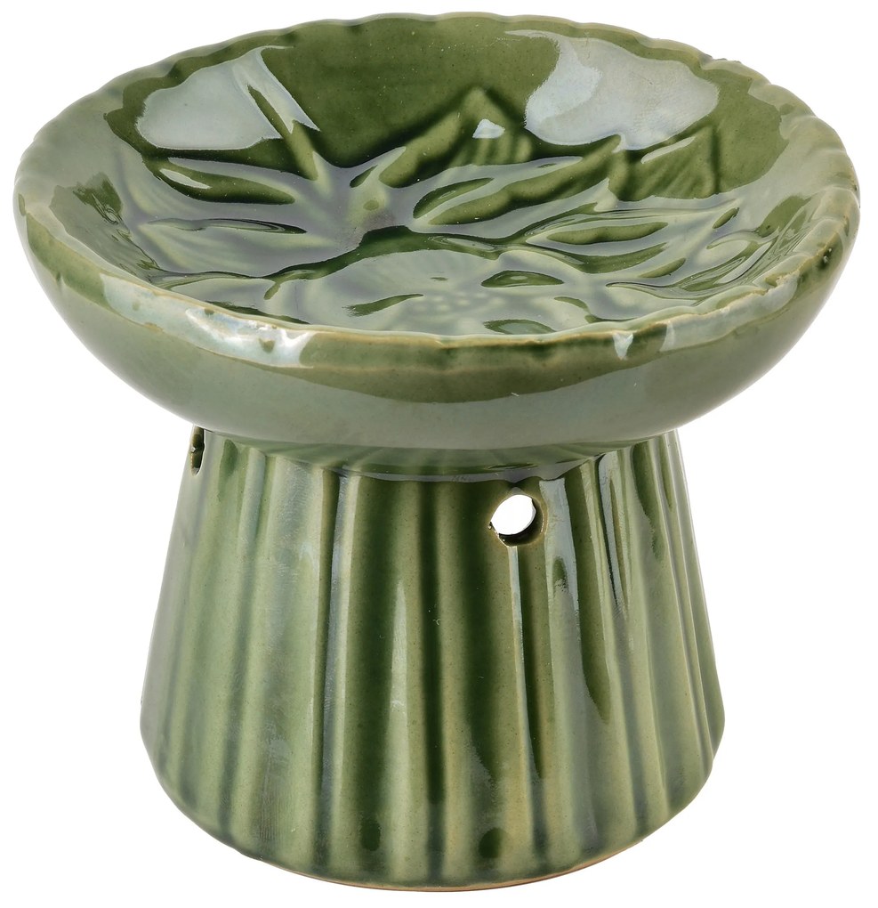 Keramická aroma lampa LILIEN 8,5 cm zelená