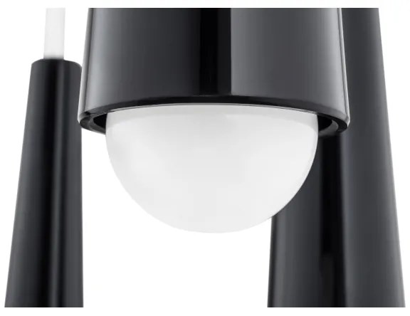 Argon 2103 - Luster na lanku HOLLYWOOD 5xE14/7W/230V čierna