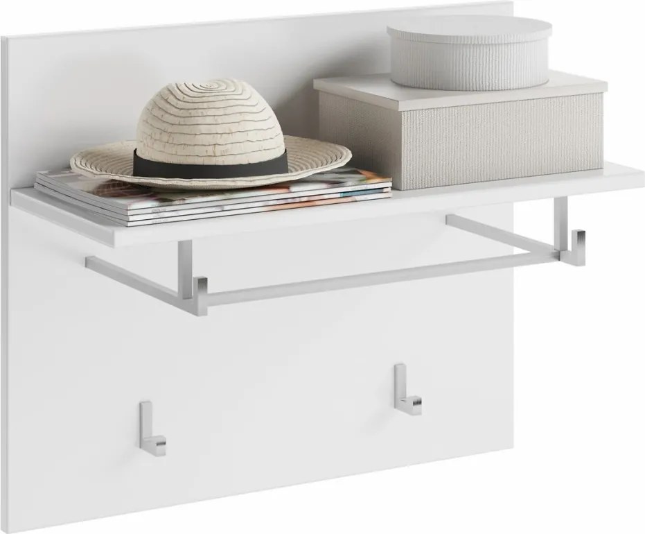 Predsieňový šatníkový panel Linus, biely