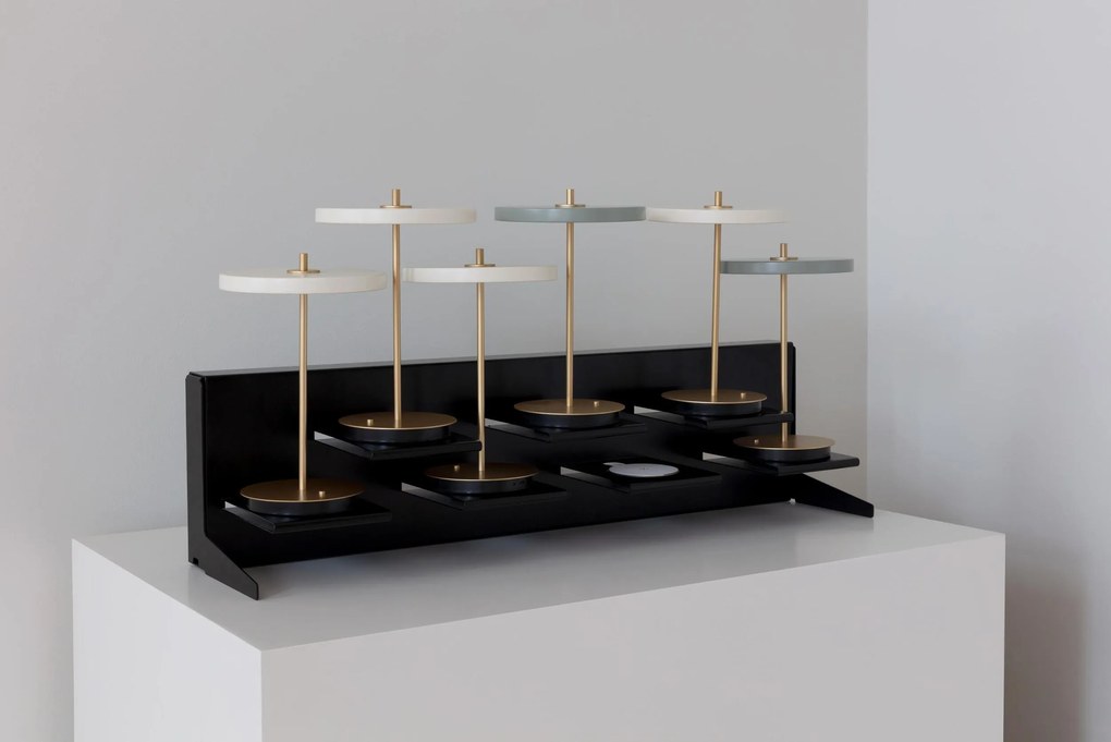 Bezdrôtová stolná lampa Asteria Move V2 čierna
