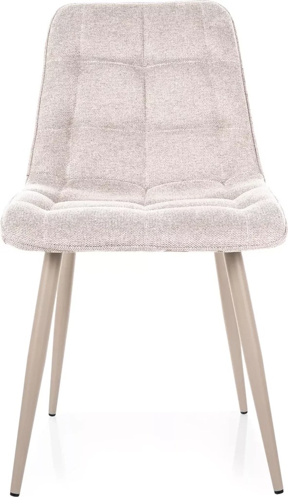 SI Elegantná stolička Brego Kashmir svetlo béžová