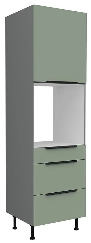 Kuchynská skrinka Aria-Sa/Ant Anti Fingerprint 60dps-215 1f 3s