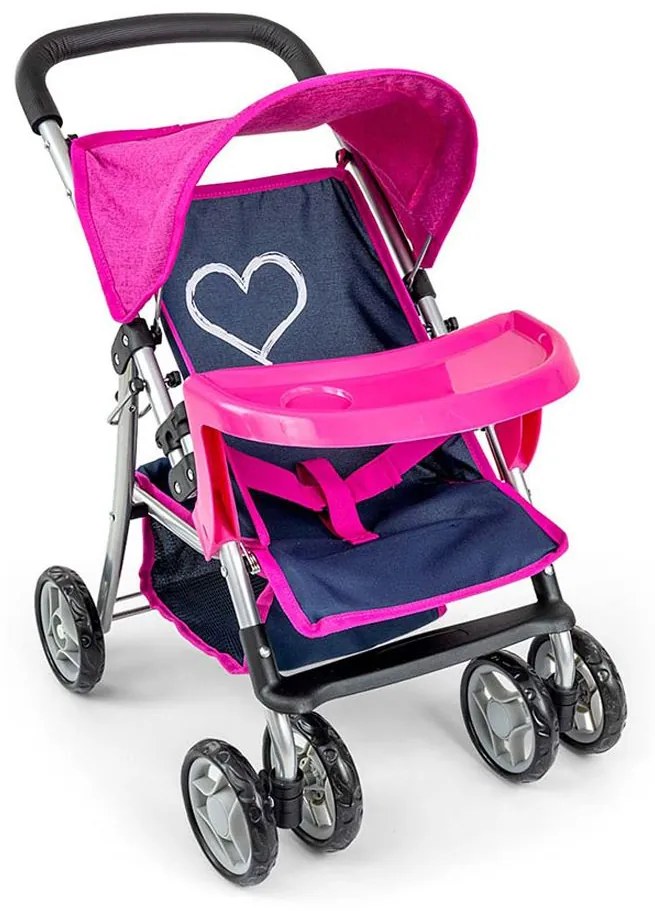 Detský športový kočík pre bábiky Milly Mally Kate Prestige Navy