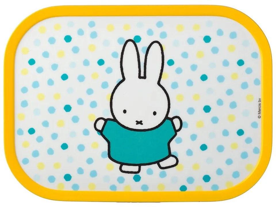 Detský desiatový box Mepal Miffy Confetti