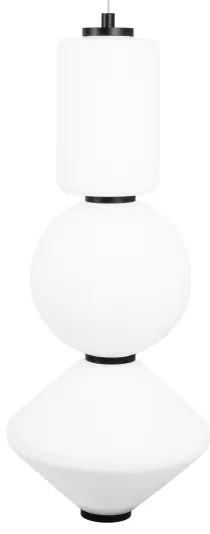 MAXLIGHT P0468 - LED Luster na lanku AKIKO LED/23W/230V pr. 20 cm biela