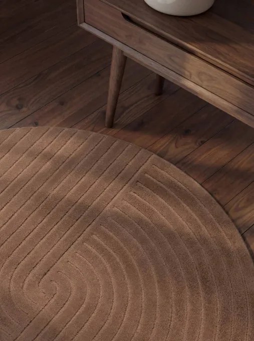 Koberec ARCURA béžový kruh