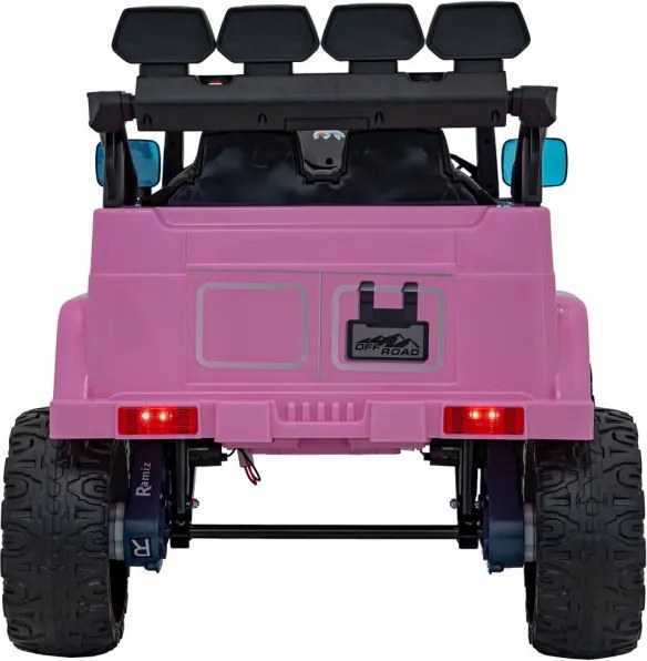 Elektrické autíčko Off-Road CLIMBER ružové