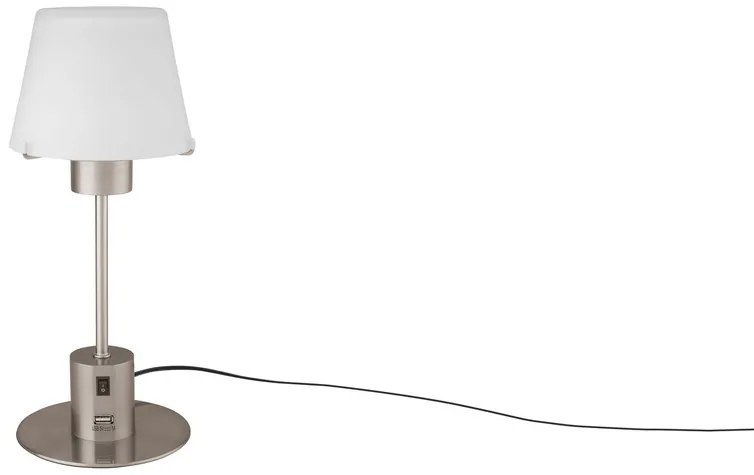 LIVARNO home LED lampa s USB (kónický tvar) (100357933)