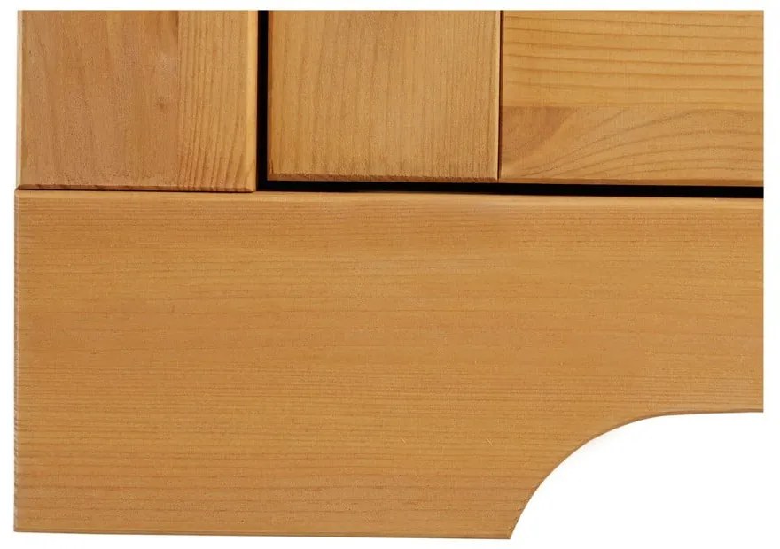 Vitrína z borovicového dreva v prírodnej farbe 95x35 cm Lisa – Støraa