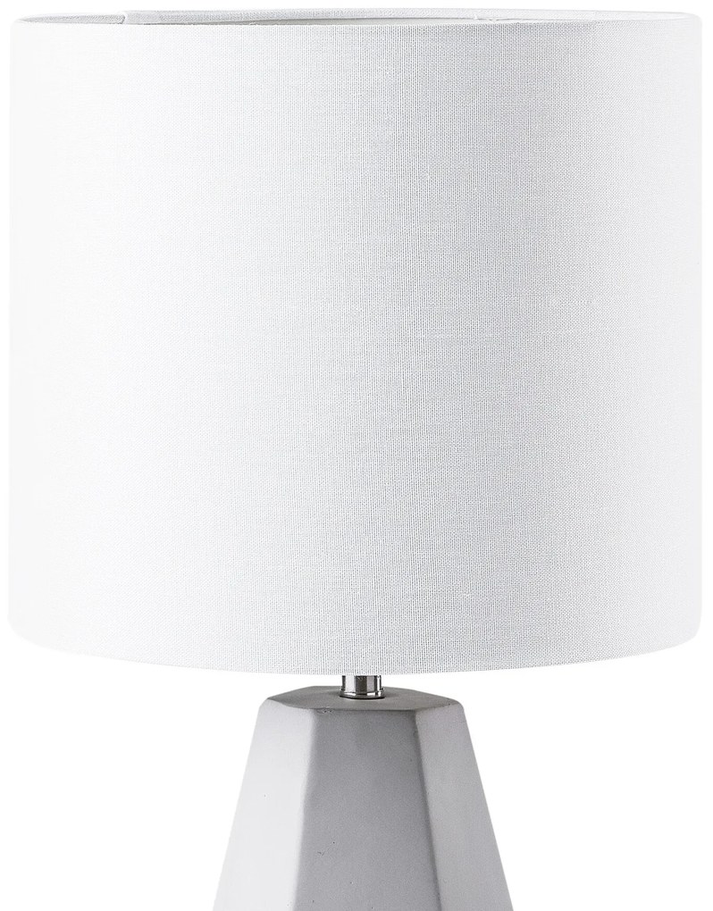 Stolná lampa krémová 66 cm OXLEY Beliani